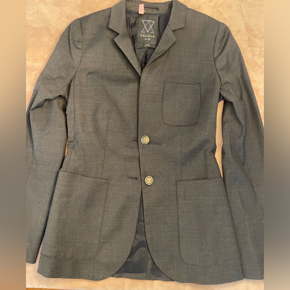 Aritzia Talula Womens Size 2 Black Exeter Blazer